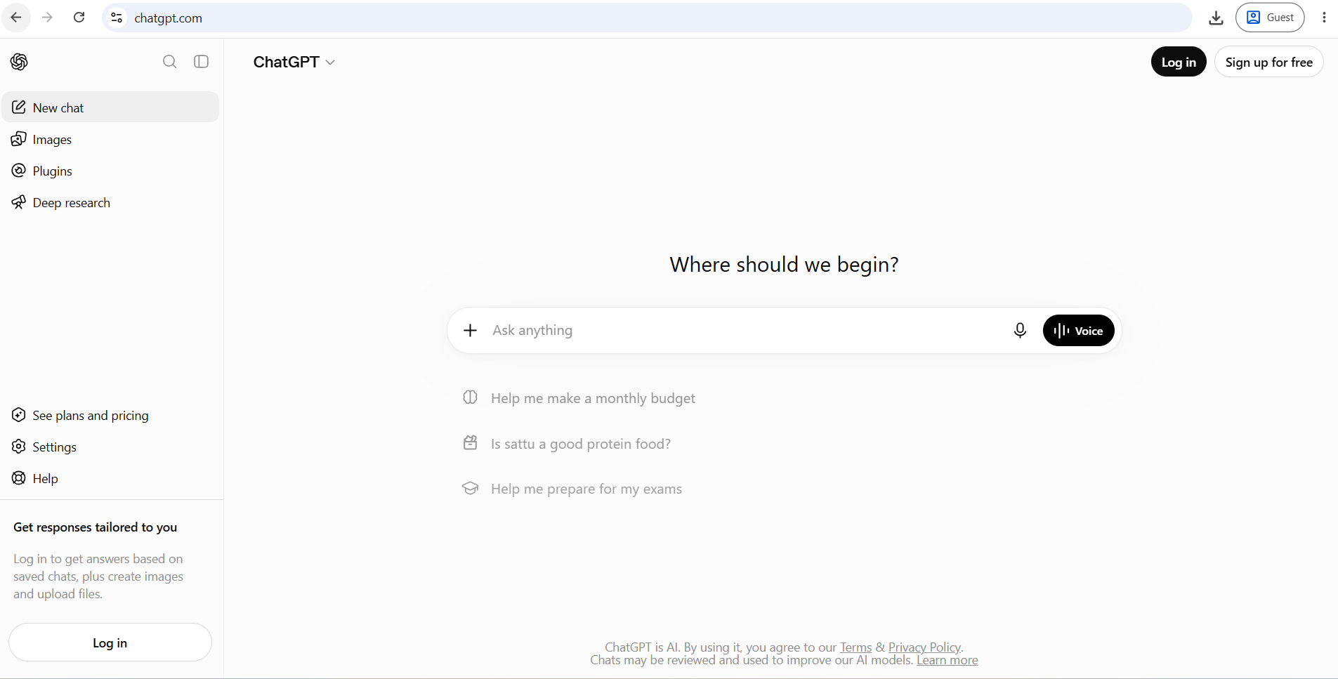 ChatGPT PDF Chat and Summarization Screenshot